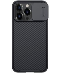 Nillkin CamShield Apple iPhone 13 Pro Hoesje met Camera Slider Zwart