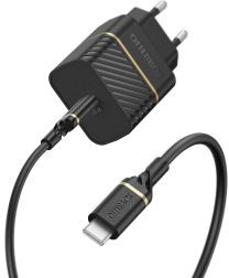 OtterBox Fast Charge Bundel Snellader 18W PD + USB-C Kabel 1M Zwart