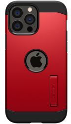 Spigen Tough Armor Apple iPhone 13 Pro Max Hoesje Back Cover Rood