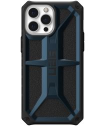 UAG Urban Armor Gear Monarch Series Apple iPhone 13 Pro Max Hoesje Blauw
