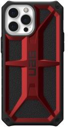 UAG Urban Armor Gear Monarch Series iPhone 13 Pro Max Hoesje Rood