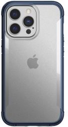 Raptic Terrain Apple iPhone 13 Pro Hoesje Transparant/Blauw