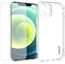 Geen ENKAY Apple iPhone 13 Pro Hoesje + Screenprotector Transparant