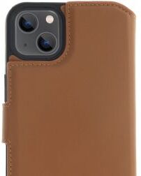 Minim 2-in-1 iPhone 13 Hoesje Book Case en Back Cover Bruin