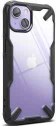 Ringke Fusion X Apple iPhone 13 Hoesje Back Cover Transparant Zwart