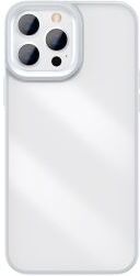 Baseus Apple iPhone 13 Pro Hoesje Back Cover TPU Transparant Grijs