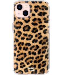 HappyCase iPhone 13 Mini Hoesje Flexibel TPU Wilde Panter Print