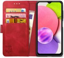 Rosso Element Samsung Galaxy A03S Hoesje Book Cover Wallet Rood