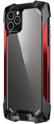 R-Just Metal Airbag Apple iPhone 13 Hoesje Schokbestendig Rood