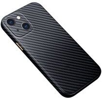 R-Just Carbon Fiber Apple iPhone 13 Hoesje Back Cover Zwart