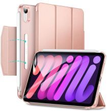 ESR Ascend Apple iPad Mini 6 Hoes Tri-Fold Book Case Roze Goud