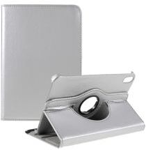 Geen Apple iPad Mini 6 Hoes 360 Graden Draaibare Book Case Zilver