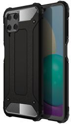 Selected by GSMpunt.nl Samsung Galaxy M22/A22 4G Hoesje Shock Proof Back Cover Zwart