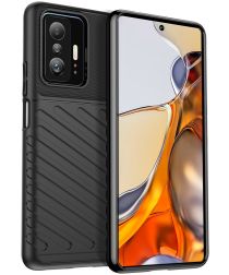 Selected by GSMpunt.nl Xiaomi 11T/11T Pro Hoesje TPU Thunder Design Back Cover Zwart