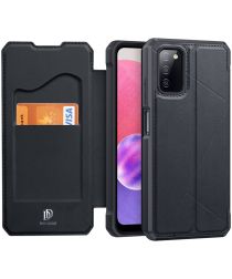 Dux Ducis Skin X Series Samsung Galaxy A03s Hoesje Book Case Zwart