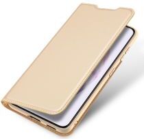 Dux Ducis Skin Pro Samsung Galaxy S22 Plus Hoesje Portemonnee Goud