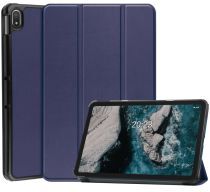 Selected by GSMpunt.nl Nokia T20 Hoes Tri-Fold Book Case Kunstleer Donker Blauw