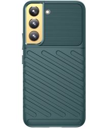 Selected by GSMpunt.nl Samsung Galaxy S22 Plus Hoesje TPU Thunder Design Back Cover Groen