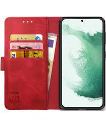 Rosso Element Samsung Galaxy S22 Plus Hoesje Book Cover Wallet Rood