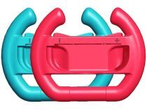 Geen Universeel Nintendo Switch Stuur en Controller Rood en Blauw (2-Pack)