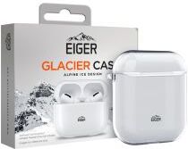 Eiger Glacier Apple AirPods Hoesje met Karabijnhaak Transparant