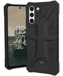 UAG Urban Armor Gear Pathfinder Samsung Galaxy S21 FE Hoesje Zwart