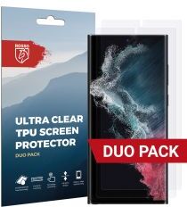 Rosso Samsung Galaxy S22 Ultra Screen Protector Ultra Clear Duo Pack