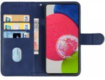 Geen Samsung Galaxy A53 Hoesje Portemonnee Wallet Book Case Blauw