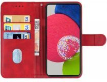 Geen Samsung Galaxy A53 Hoesje Portemonnee Wallet Book Case Rood