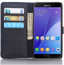 Geen Samsung Galaxy A5 (2016) Portemonnee Hoesje Zwart