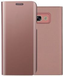 Geen Samsung Galaxy A3 (2017) Spiegel Hoesje Roze