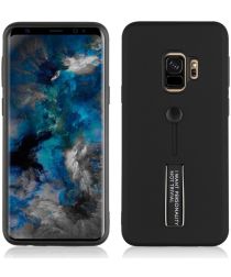 Geen Samsung Galaxy S9 TPU Hoesje met Standaard Zwart