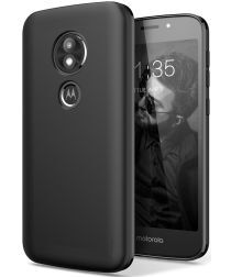Geen Motorola Moto E5 TPU Hoesje Zwart