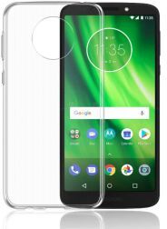 Geen Motorola Moto G6 Play Transparant Hoesje