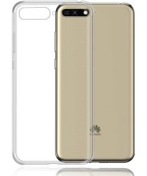 Huawei Y6 (2018) Dual-Sim Hoesje Transparante Back Cover