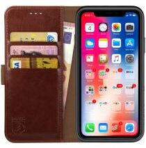 Rosso Element Apple iPhone XR Hoesje Book Cover Bruin