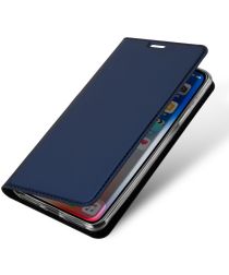 Dux Ducis Apple iPhone XR Premium Bookcase Hoesje Blauw