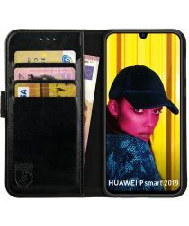 Rosso Element Huawei P Smart (2019) Hoesje Book Cover Zwart