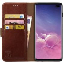 Rosso Element Samsung Galaxy S10 Plus Hoesje Book Cover Bruin