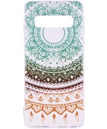 Geen Samsung Galaxy S10E Print TPU Hoesje Mandala