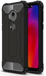 Selected by GSMpunt.nl Motorola Moto G7 Play Hybride Hoesje Zwart