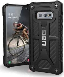 UAG Urban Armor Gear Monarch Hoesje Samsung Galaxy S10E Carbon