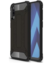 Selected by GSMpunt.nl Samsung Galaxy A50 Hoesje Shock Proof Hybride Back Cover Zwart