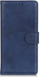 Geen Samsung Galaxy A50 Book Case Hoesje Stand Wallet Kunst Leer Blauw