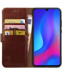 Rosso Element Huawei P Smart Plus (2019) Hoesje Book Cover Bruin