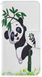 Geen Samsung Galaxy A40 Portemonnee Print Hoesje Lovely Panda