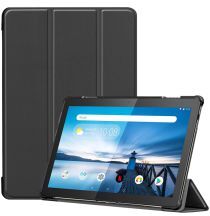 Geen Lenovo Tab M10 (HD) Gen 1 Tri-Fold Hoes Zwart