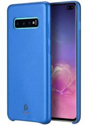 Dux Ducis Skin Lite Kunstleren Coating Hoesje Galaxy S10 Plus Blauw