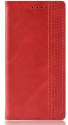 Geen OnePlus 7 Vintage Portemonnee Hoesje Rood