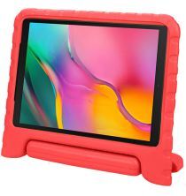 Geen Samsung Galaxy Tab A 10.1 (2019) Kinder Tablethoes met Handvat Rood